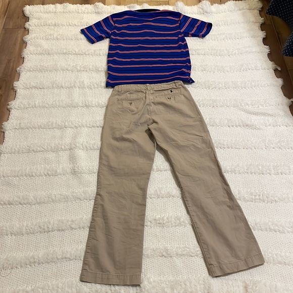 Polo Ralph Lauren khaki pants & shirt - Picture 6 of 16